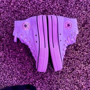 Converse All Star High-Tops in White and Black